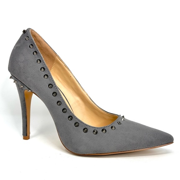 Shoe Republic LA Shoes - Shoe Republic LA Womens Suede Pointy Toe Stiletto Pump